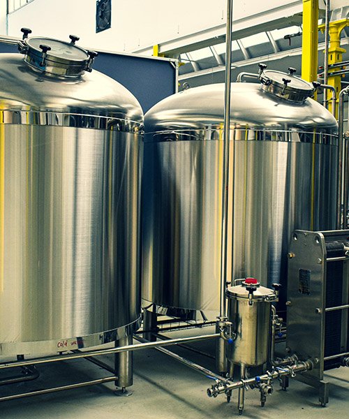 Estanque acero inoxidable cerveza