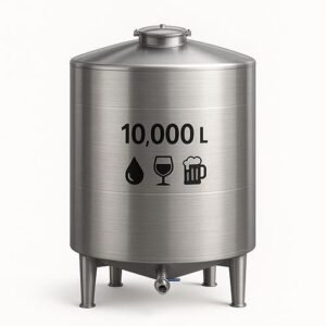 Estanque de Acero Inoxidable 10 000 Litros