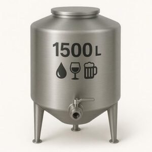 Tanque de Acero Inoxidable 1500 Litros