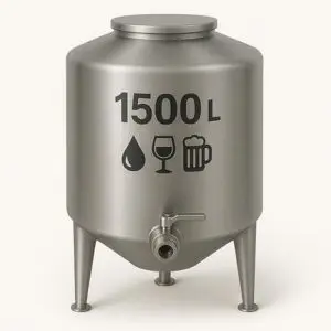 Tanque de Acero Inoxidable 1500 Litros