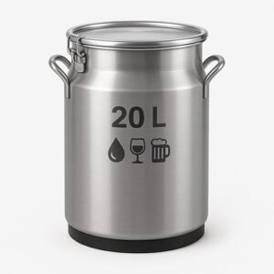 Tanque de Acero Inoxidable 20 Litros