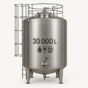 Tanque de Acero Inoxidable 30 000 Litros
