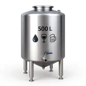 Tanque/Estanque de Acero Inoxidable 500 Litros