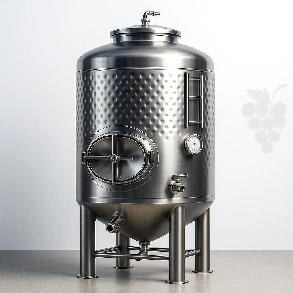 Cubas y Estanques de Acero Inoxidable para Vino
