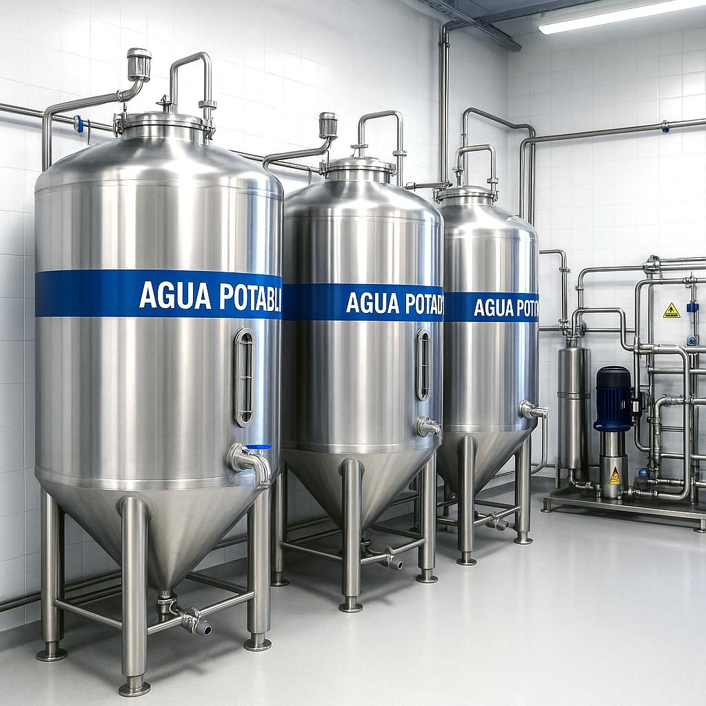 Estanques Inoxidables para Agua_usos