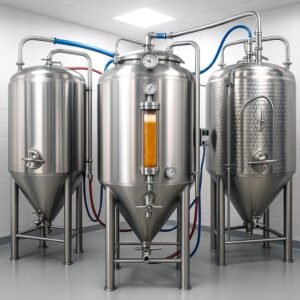 Tanques de Acero Inoxidable para Cerveza_Fermentadores