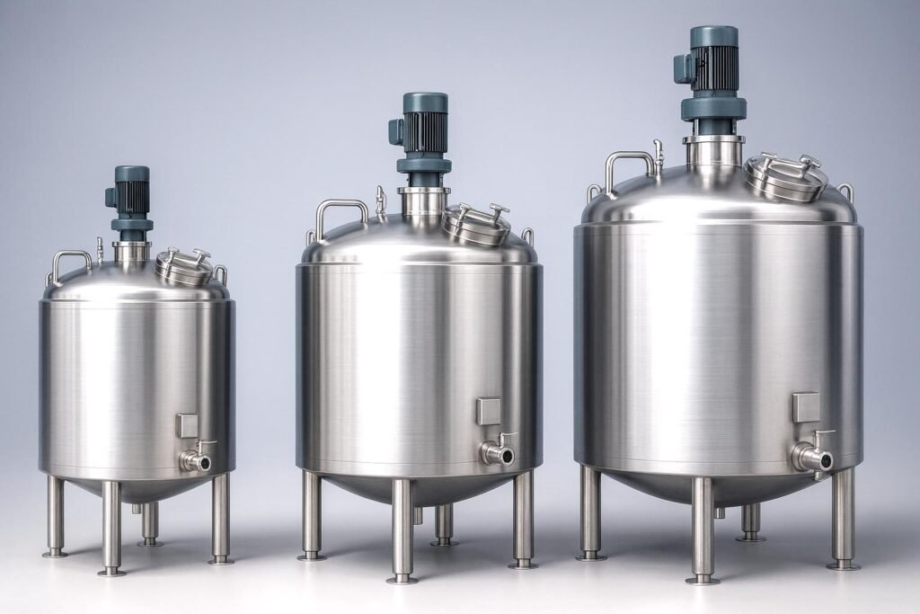 Tanques de Acero Inoxidable para Leche_variedad