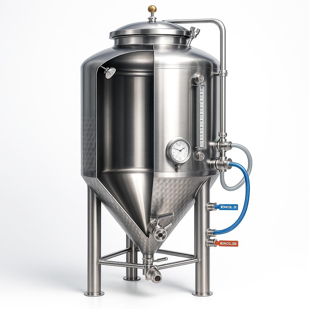 Tanques para Producción Cervecera_interior